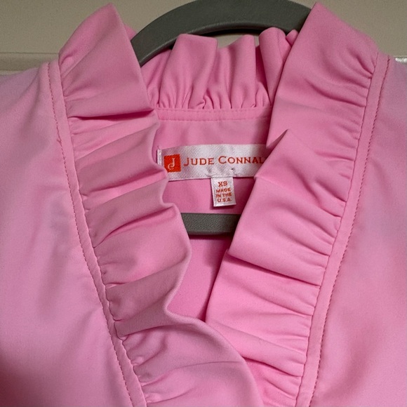 Jude Connally Maura Sleeveless Ruffle Neck Top Size XS - Picture 3 of 4